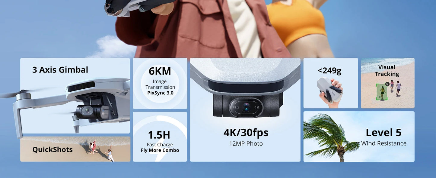 Potensic C0 4K GPS Professional Drone With 3-Axis Gimbal