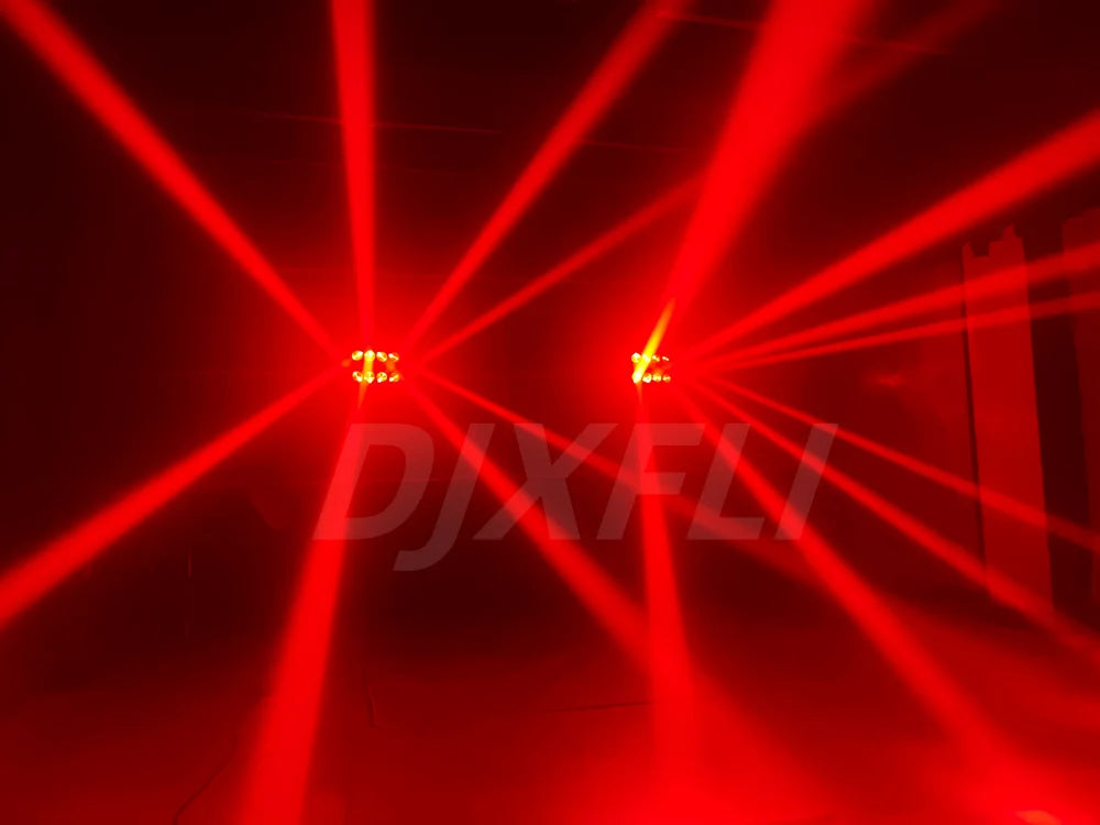 LED Moving Head Spider RGBW DMX 4in1 Lighting DJ Bar