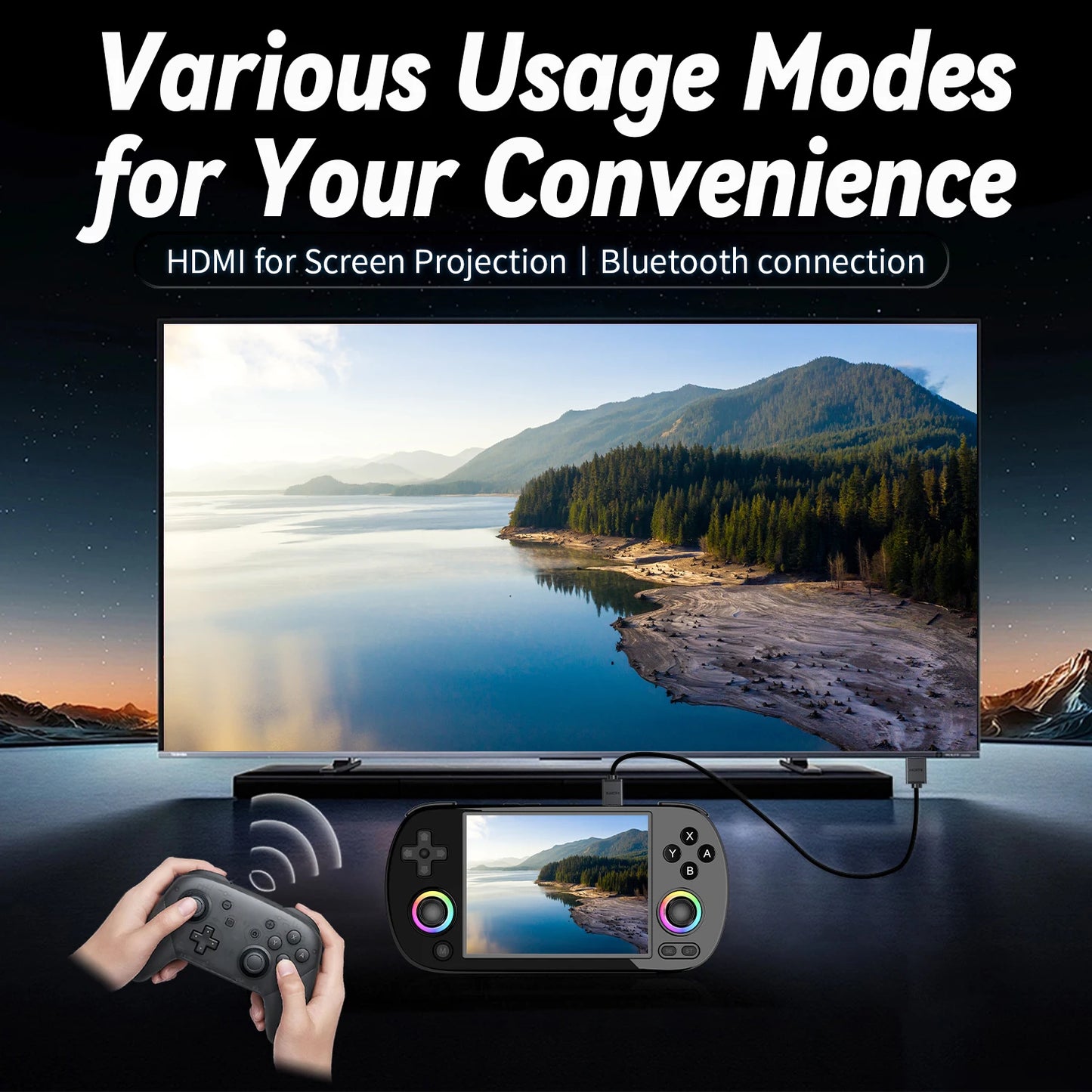 Anbernic RG40XX H Handheld Game Console With Linux System