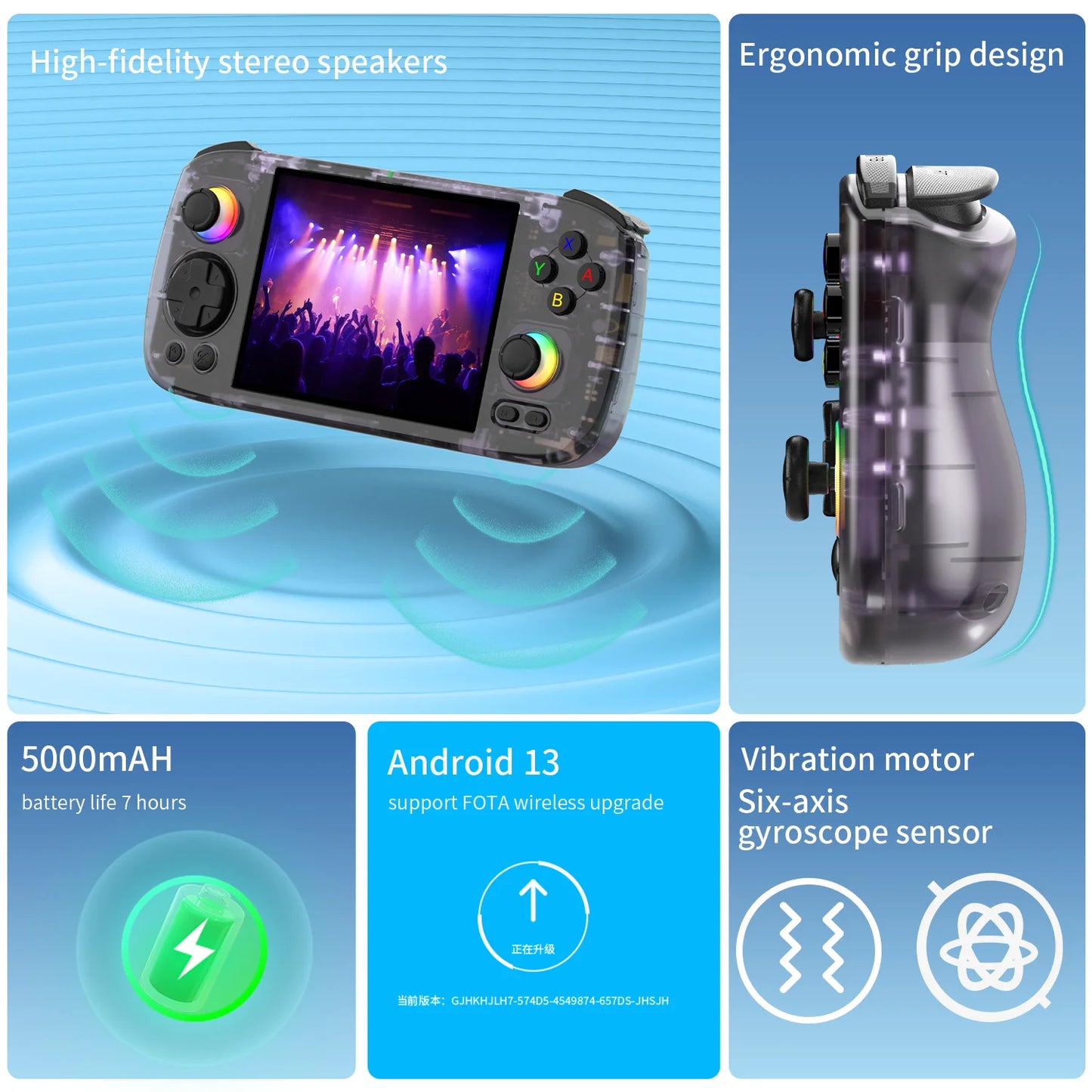 Anbernic RG406H Retro Handheld Game Console With IPS Touch Screen