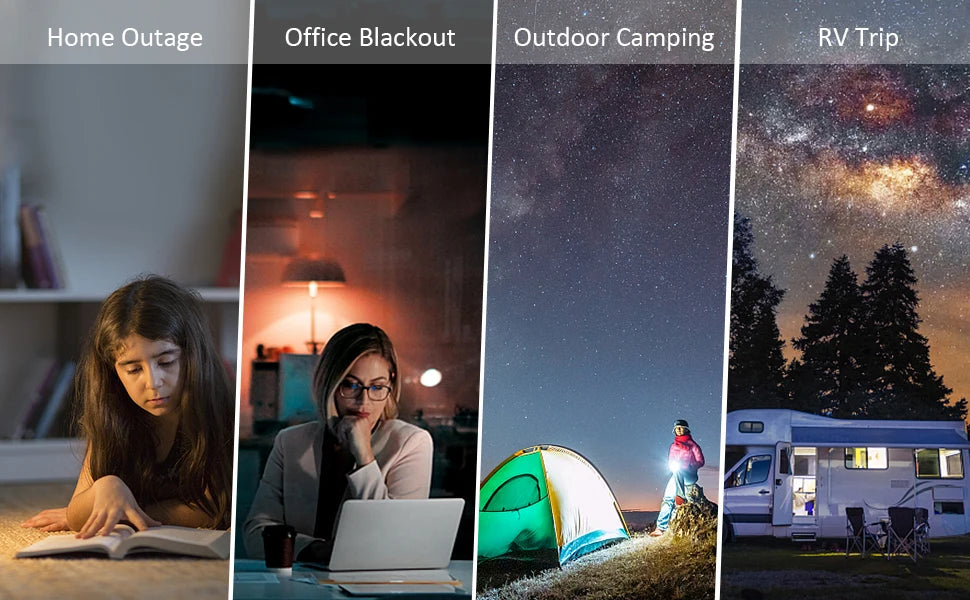 600W/300W/200W/120W Portable Power Station,110V AC Outlets Solar Generator Storage Energy Power Bank For Camping Travel RV Home